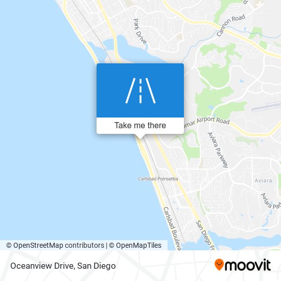 Oceanview Drive map