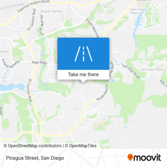 Mapa de Piragua Street