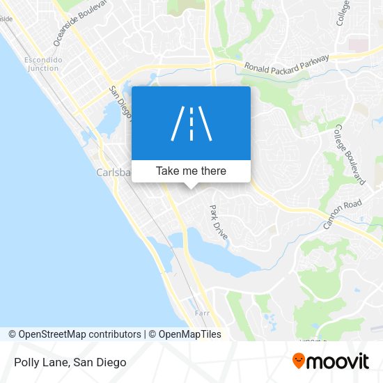 Mapa de Polly Lane
