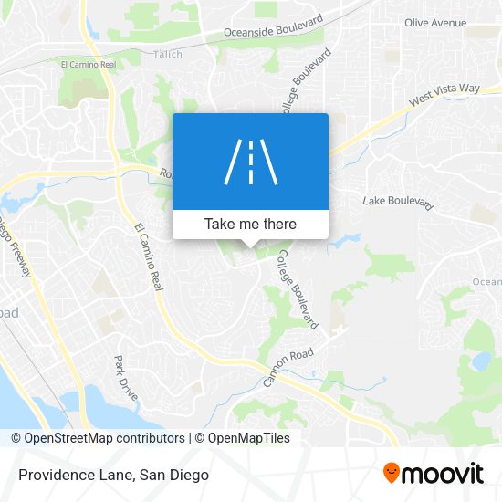 Mapa de Providence Lane