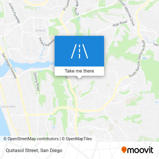 Mapa de Quitasol Street