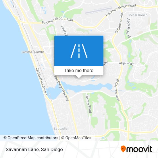Mapa de Savannah Lane