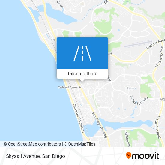 Mapa de Skysail Avenue