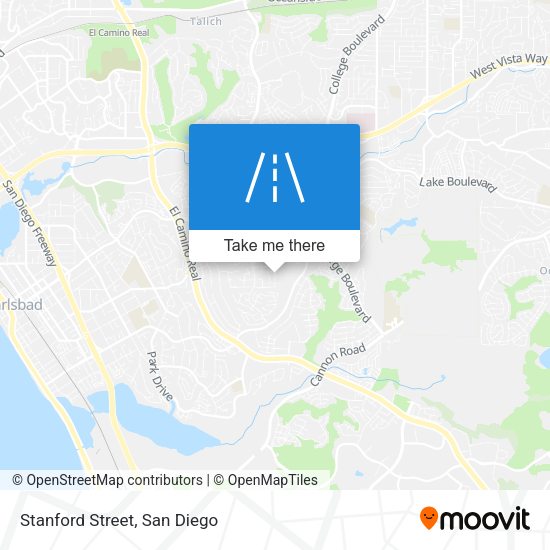 Mapa de Stanford Street