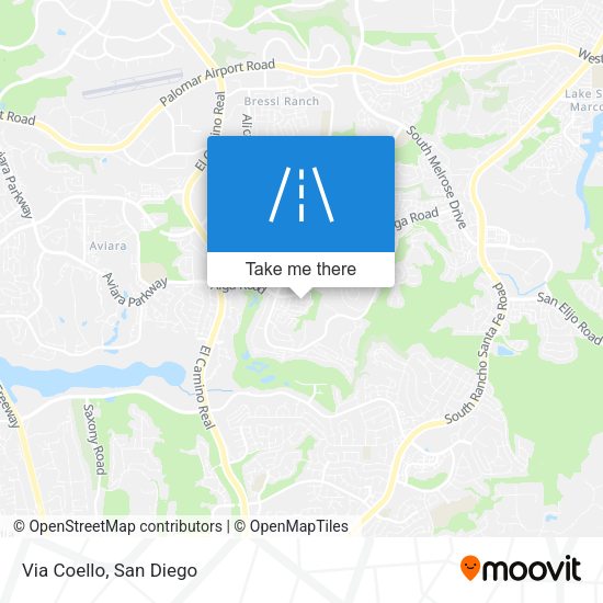 Mapa de Via Coello