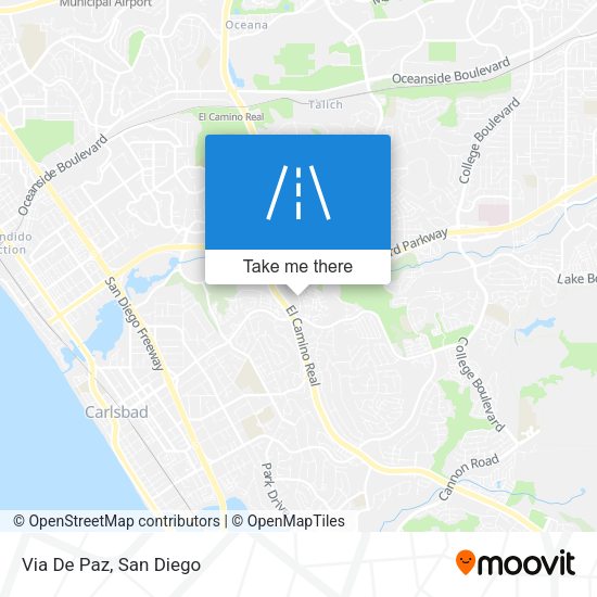 Mapa de Via De Paz