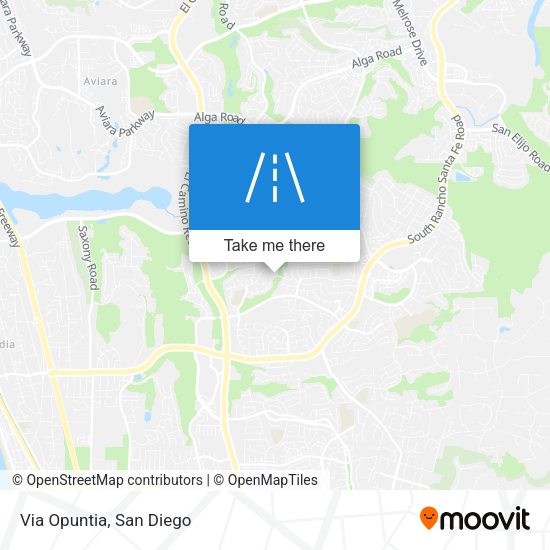 Mapa de Via Opuntia