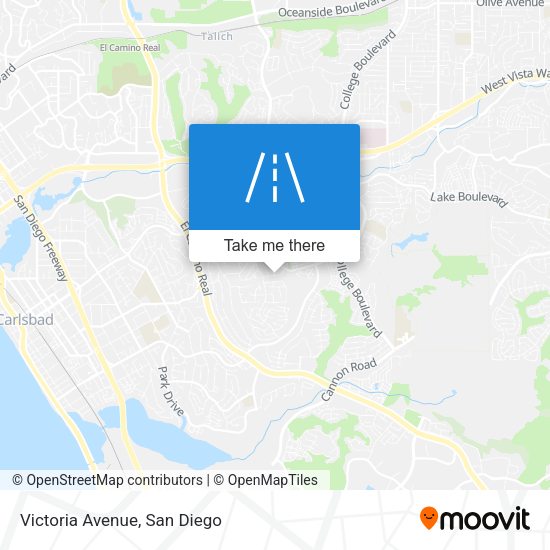 Mapa de Victoria Avenue