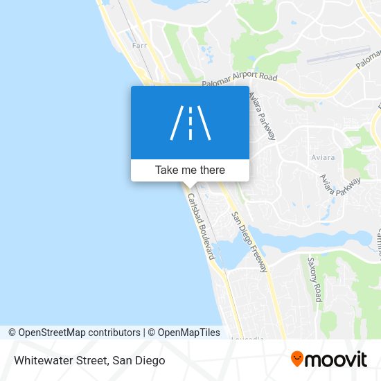 Mapa de Whitewater Street