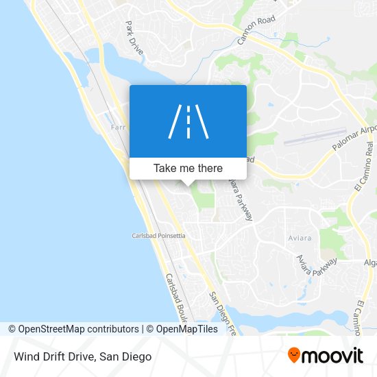Mapa de Wind Drift Drive