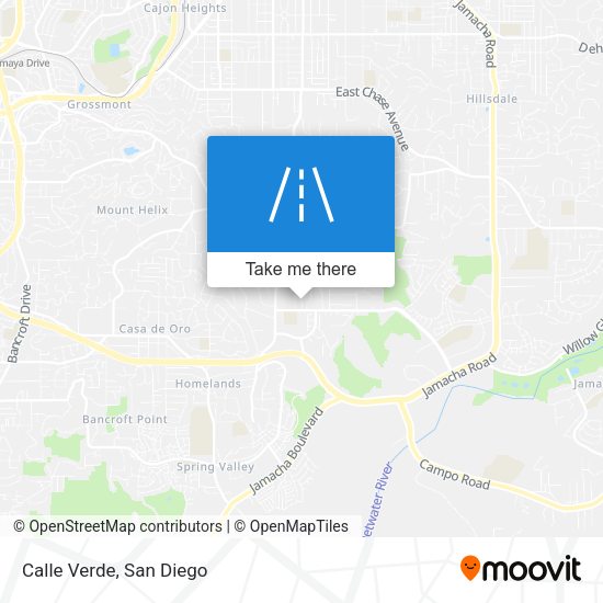 Mapa de Calle Verde