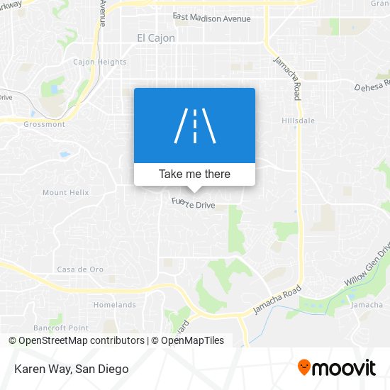 Mapa de Karen Way