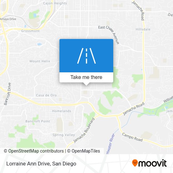 Lorraine Ann Drive map