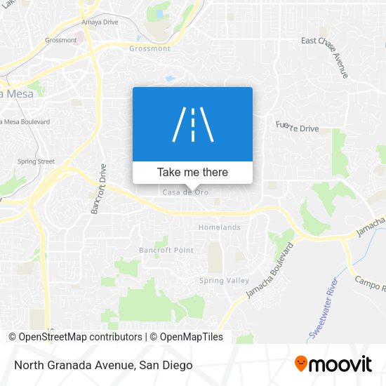 Mapa de North Granada Avenue