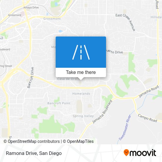Mapa de Ramona Drive