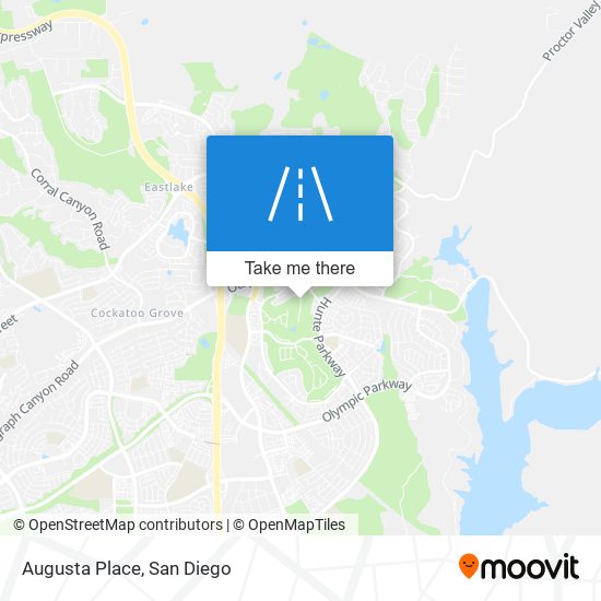 Augusta Place map