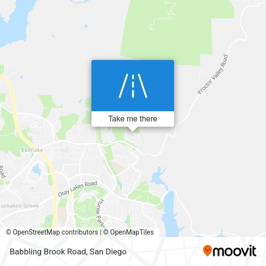 Babbling Brook Road map