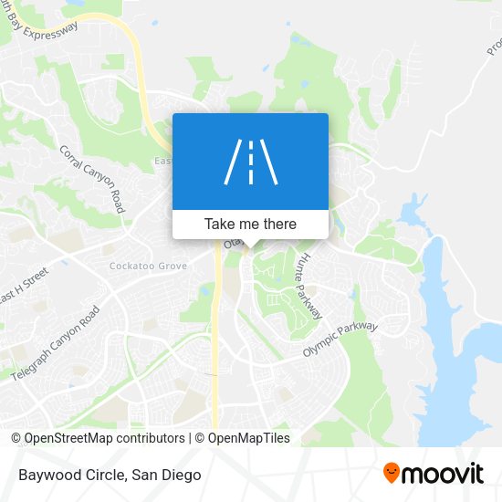 Baywood Circle map
