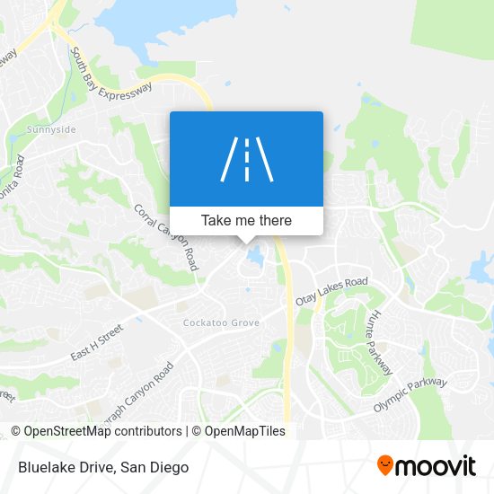 Mapa de Bluelake Drive