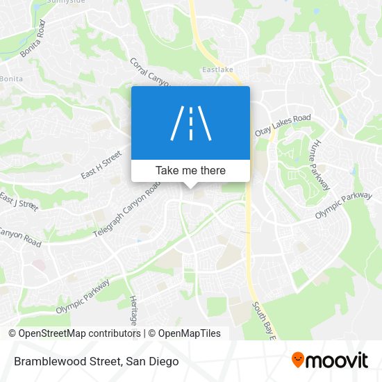 Bramblewood Street map