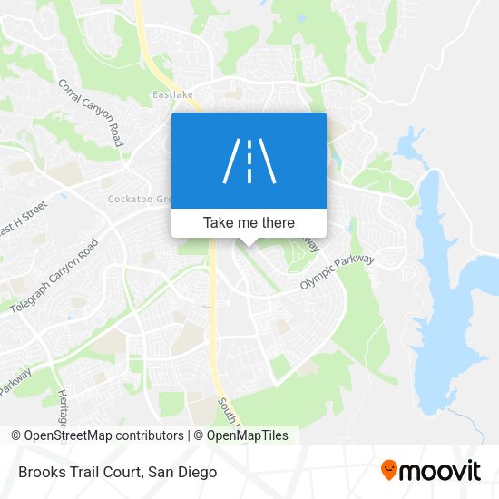 Mapa de Brooks Trail Court