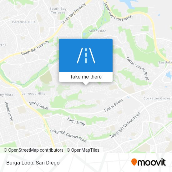 Mapa de Burga Loop