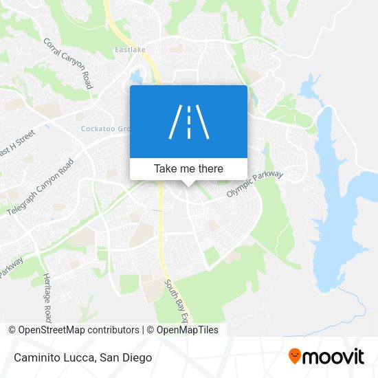 Mapa de Caminito Lucca