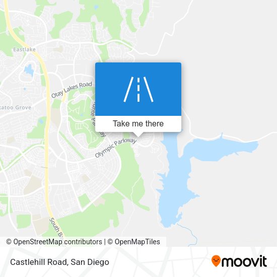 Mapa de Castlehill Road