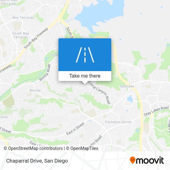 Mapa de Chaparral Drive