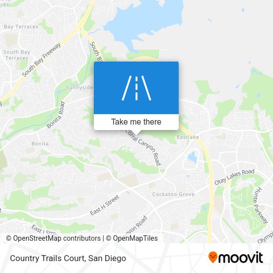 Mapa de Country Trails Court
