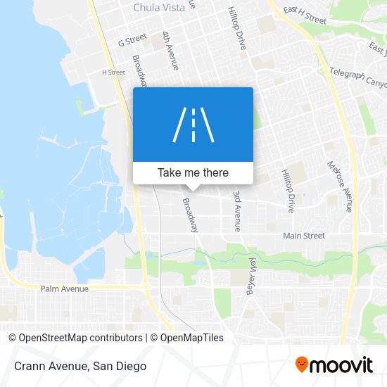Mapa de Crann Avenue