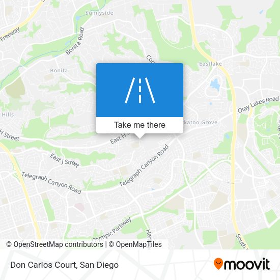 Mapa de Don Carlos Court
