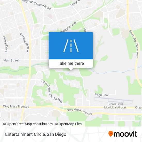 Entertainment Circle map