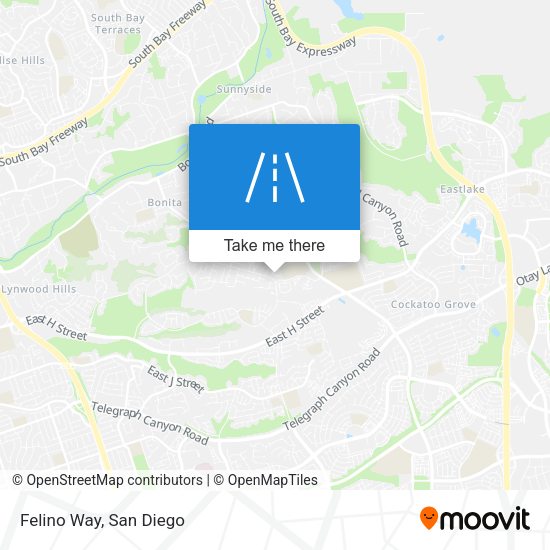 Mapa de Felino Way