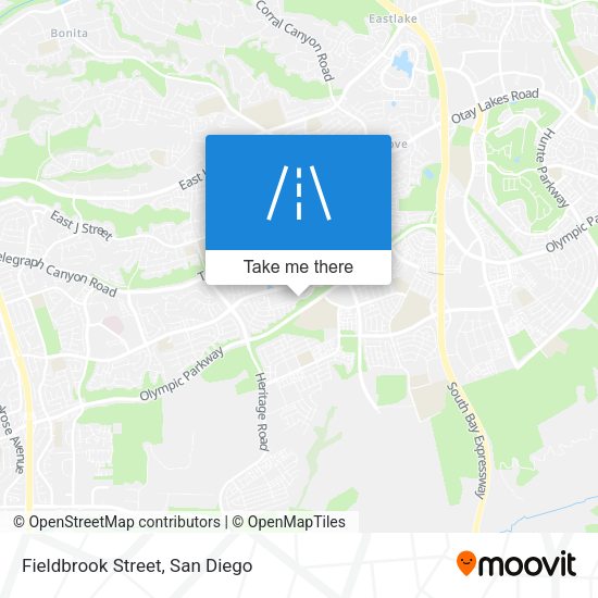 Mapa de Fieldbrook Street