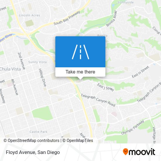 Mapa de Floyd Avenue