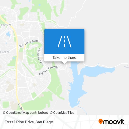 Mapa de Fossil Pine Drive