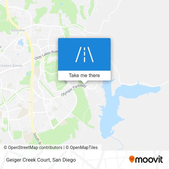 Geiger Creek Court map