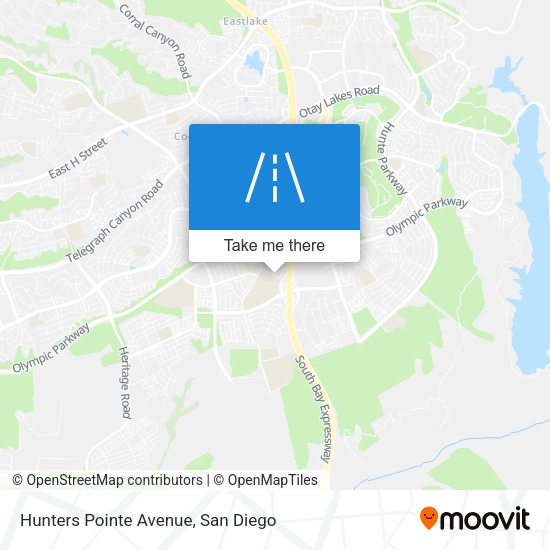 Mapa de Hunters Pointe Avenue
