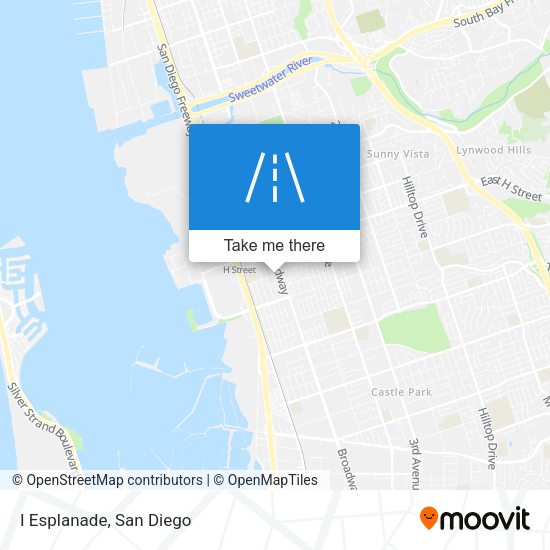 Mapa de I Esplanade