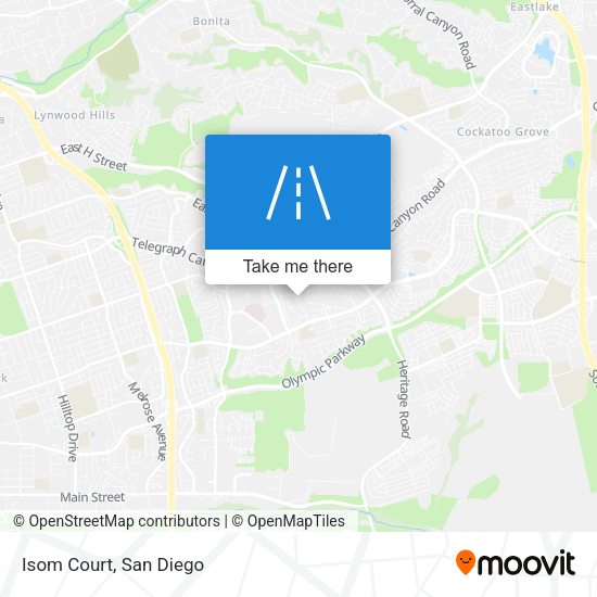 Mapa de Isom Court