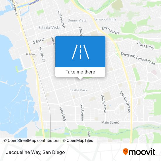 Mapa de Jacqueline Way