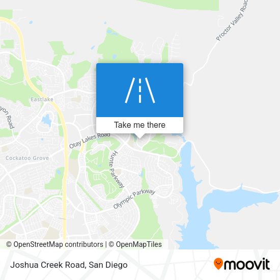 Joshua Creek Road map