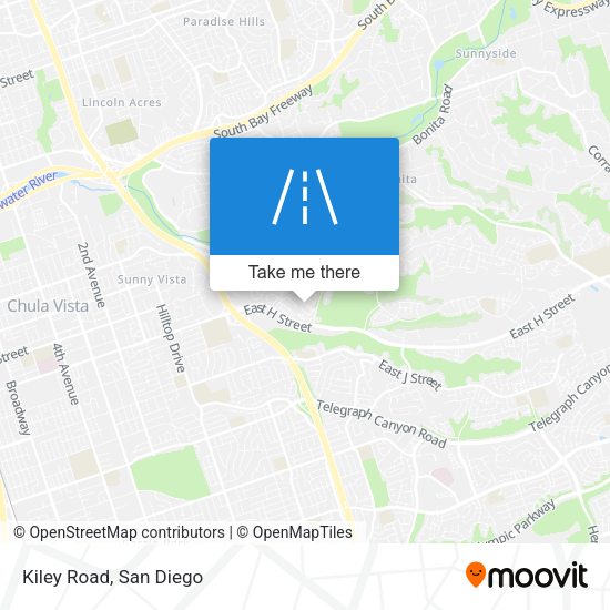 Mapa de Kiley Road