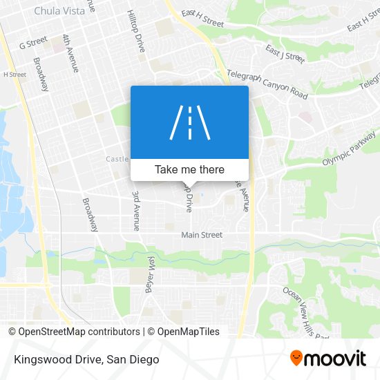 Mapa de Kingswood Drive