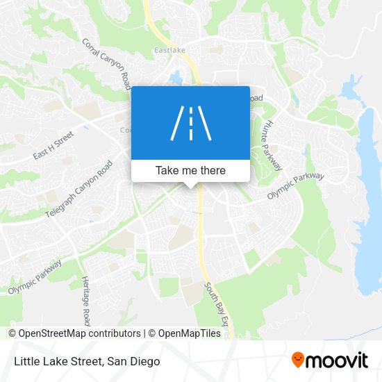 Little Lake Street map