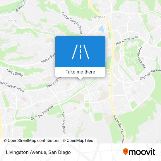 Livingston Avenue map