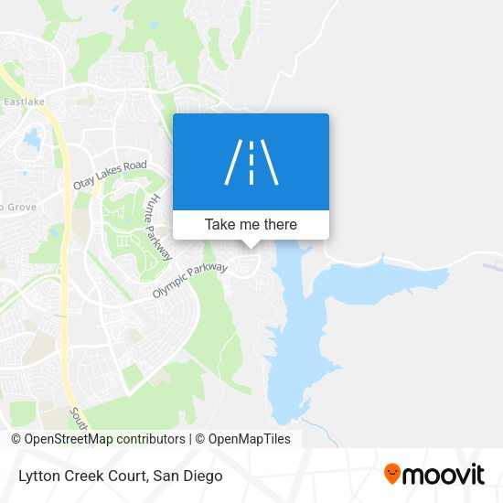 Lytton Creek Court map