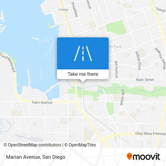 Marian Avenue map