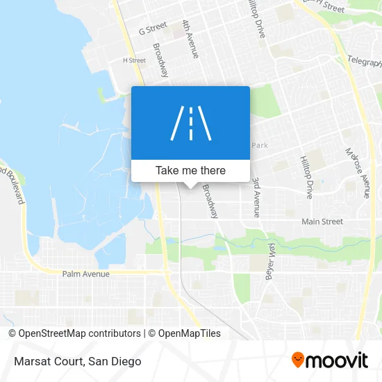 Marsat Court map